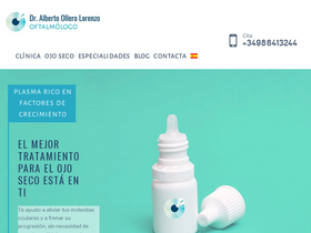 'oftalmologovigo.com' screenshot