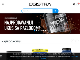 'ogistra-nutrition-shop.com' screenshot