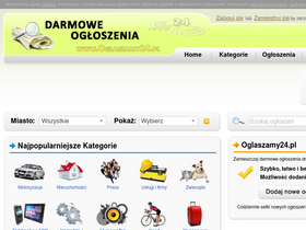 'oglaszamy24.pl' screenshot