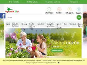 'ogrodnik24.pl' screenshot
