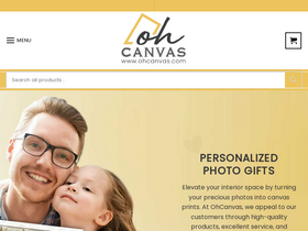'ohcanvas.com' screenshot
