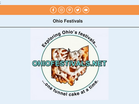 'ohiofestivals.net' screenshot