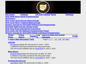 'ohiowrestling.net' screenshot