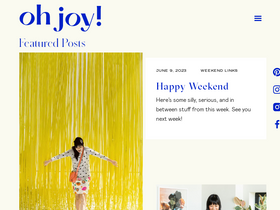 'ohjoy.com' screenshot