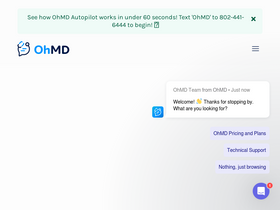 'ohmd.com' screenshot