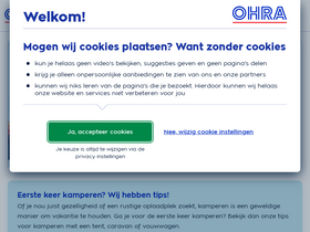 'ohra.nl' screenshot