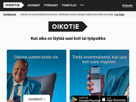 'oikotie.fi' screenshot