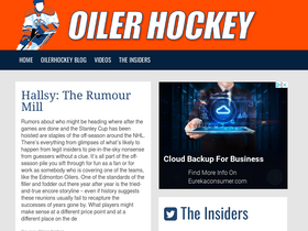 'oilerhockey.com' screenshot