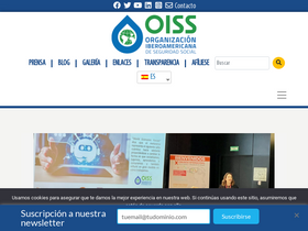 'oiss.org' screenshot