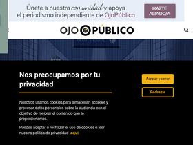 'ojo-publico.com' screenshot