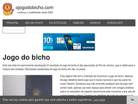 'ojogodobicho.com' screenshot