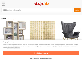 'okazje.info.pl' screenshot