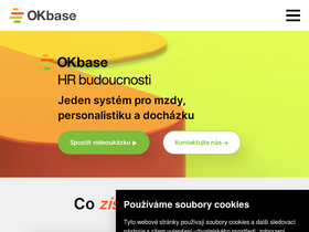 'okbase.cz' screenshot