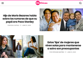'okchicas.com' screenshot