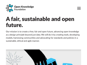 'okfn.org' screenshot