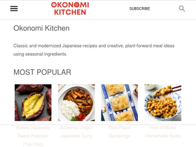 'okonomikitchen.com' screenshot