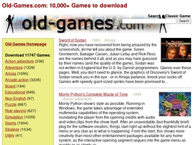 'old-games.com' screenshot
