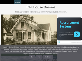 'oldhousedreams.com' screenshot