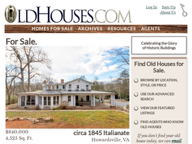 'oldhouses.com' screenshot