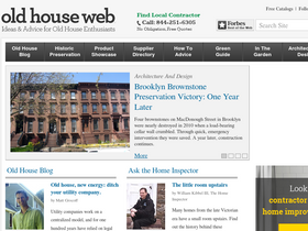 'oldhouseweb.com' screenshot