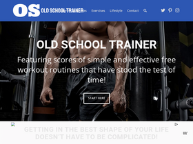 'oldschooltrainer.com' screenshot