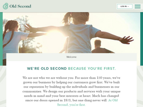 'oldsecond.com' screenshot