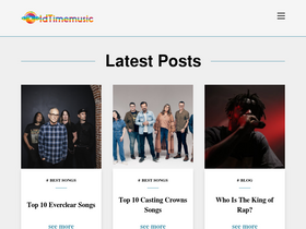 'oldtimemusic.com' screenshot