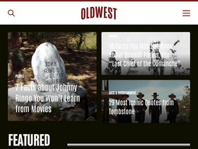 'oldwest.org' screenshot