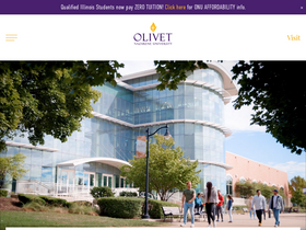 'olivet.edu' screenshot