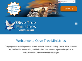 'olivetreeviews.org' screenshot