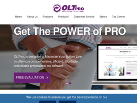 'oltpro.com' screenshot