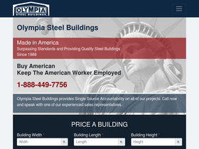 'olympiabuildings.com' screenshot