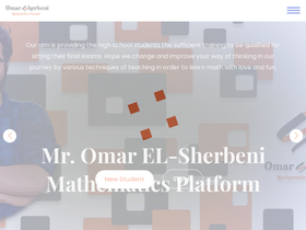 'omar-sherbeni.com' screenshot