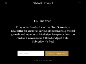 'omaritani.com' screenshot