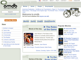 'omdb.org' screenshot