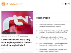 'omediach.com' screenshot