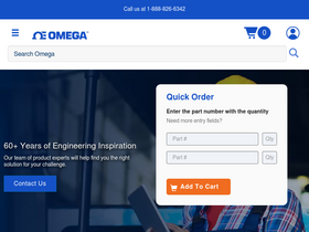 'omega.com' screenshot