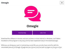 'omegle.club' screenshot