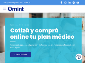 'omint.com.ar' screenshot
