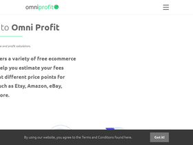 'omniprofitcalculator.com' screenshot