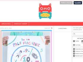 'omocat-blog.com' screenshot