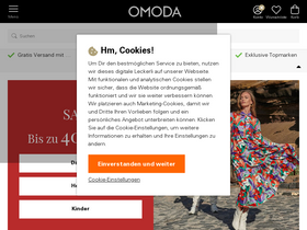 'omoda.de' screenshot