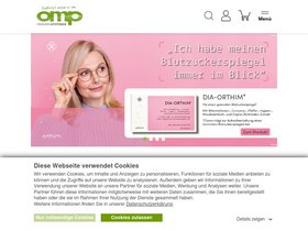 'omp-apotheke.de' screenshot
