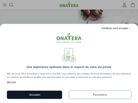'onatera.com' screenshot