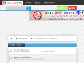 'onceokuloncesi.com' screenshot