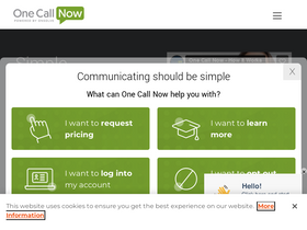 'onecallnow.com' screenshot
