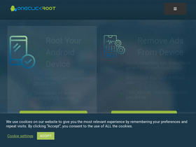 'oneclickroot.com' screenshot