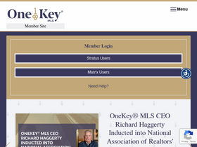 'onekeymlsny.com' screenshot