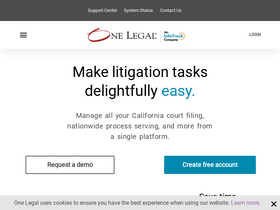 'onelegal.com' screenshot