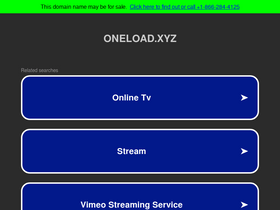 'oneload.xyz' screenshot